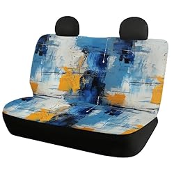 Semiouray Multi-Color Graffiti Print Car Seat