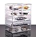 Acrylic Large Coutertop Organizer Box with 7 Drawers size 9.45