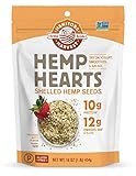 Manitoba Harvest Hemp Hearts Raw Shelled Hemp Seeds, 1lb; with 10g Protein & 12g Omegas per Serving, Whole 30 Approved, Non-GMO, Gluten Free