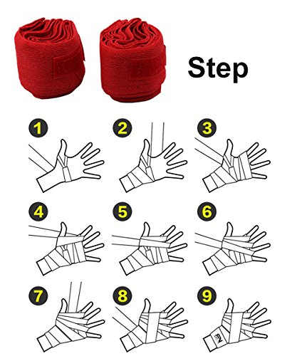 PoiLee Boxing Reflex Fight Ball with Handwraps Great for Training to Improve Reactions and Speed, Punching Bag Boxing Equipment Super for Both Training and Fitness
