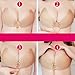 BoHong Strapless Self Adhesive Silicone Reusable Invisible Push-up Wing-Shaped Bras 2 PACK D cup