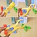 Attmu 12 Pack Beach Towel Clips Chair Clips Towel Holder in Fun Bright Colors - Stop The Towels from Blowing Away