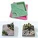 Silicone Mold for Succulent Planter Flower Pot,Gypsum Cement Fleshy Plant Flower Pot Silicone Mould Bonsai,DIY Terraced Fields Muti-Meat Flower Planter Mould