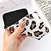 L-FADNUT Case Animal Leopard Print Phone Case Cool for iPhone 7 Plus Case iPhone 8 Plus Thin Cute Back Cover Cheetah Cat Silicone TPU Protective Cover(NO Real Glitter) for iPhone 7 Plus/8 Plus Case