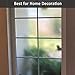 Mikomer Privacy Window Film,Decorative Glass Door Film,Static Cling Window Tint,Removable/No Glue/Anti UV for Home and Office Decoration,35In. by 78.7In.