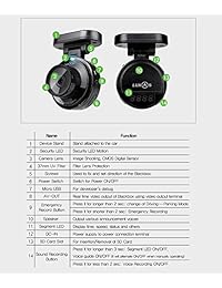 Cámara de video para el tablero de instrumentos, de la marca Lukas, full HD, con GPS, 16GB