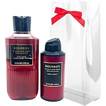 大人気Bath&Bodyメンズ バスボディ★bourbonボディクリームセット Amazon.com : Bath & Body Works Bourbon for Men 3pc Gift Pack