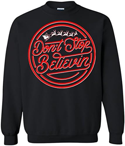 Vinteena Believe Santa Jumper Unisex Sweatshirts - Tee