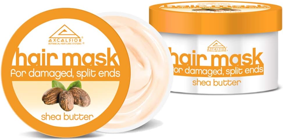 Excelsiorr Hair Mask Damaged Split Ends W Shea Butter, 6 Ounce