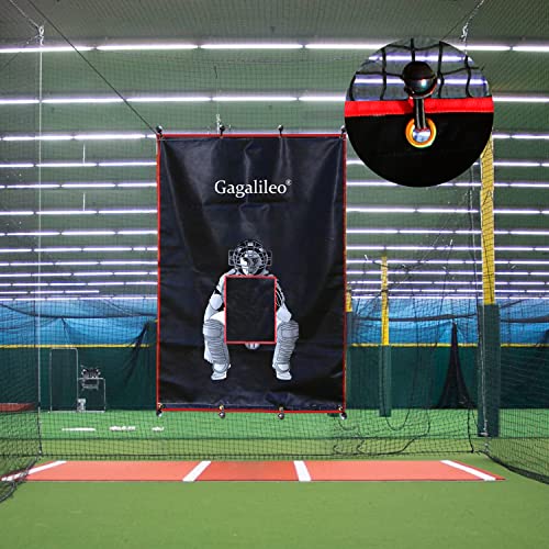 Gagalileo Batting Cage Backstop,Baseball Backstop,Pitching Backstop