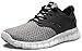 TSLA Men's Lightweight Sports Running Shoes, Flex Groove(x574) - Black, 11,