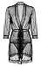 BMAKA Petite Size Women Bridal Lingerie Robe Lace Nightwear Babydoll Sets of 3