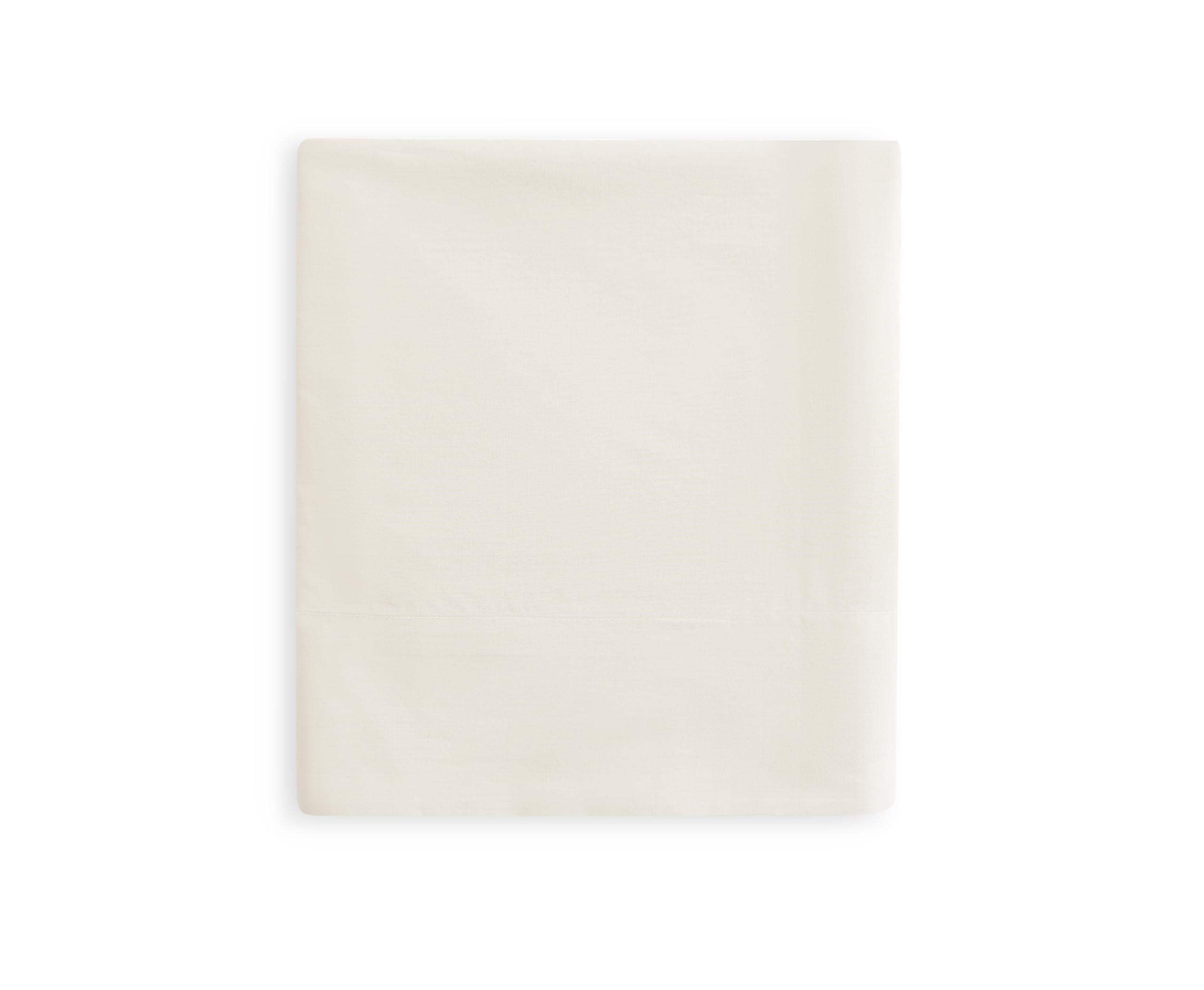 Photo 1 of Linen Closet Luxury Cotton Percale Fitted Sheet, Twin, Beige