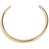 SHASHI Women's Dominique Cuff Necklace, Gold, One Size