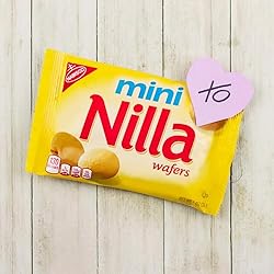 NILLA Wafers Mini Cookies, Vanilla Wafers, 10 Snack
