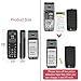 L8star Mini Mobile Phone Unlocked Bluetooth Dialer Cell Phone BM30 GSM with MP3 Player Support Nano SIM Card 0.66 inch (Black)