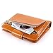 AINIMOER Women's Small Genuine Leather Bi-Fold Wallet Multi Card Organizer Pocket with Zipper