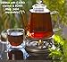 GROSCHE Cairo Premium Teapot Warmer - Tea Pot Warmer with Candle - Tea Warmers for Teapot - Food Warmer - Pot Warmer (Bronze)