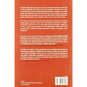201 Errores en la Valoracion de Empresas: Diagnosticos para Conocerlos y Prevenirlos