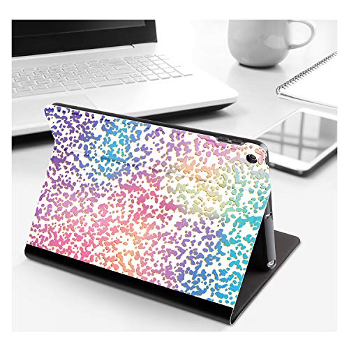 Ipad 10.2 Inch Case for 8th Generation(2020) /7th Generation (2019), Lokigo Pink Composition Book 10.2 Inch Ipad Cover Slim Lightweight Shell Hard Back Cover with Multi-Angle Stand Auto Sleep/Wake