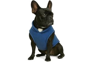 JACKO & CO - Stretchy Fleece Vest Dog Sweater 2.0 with Leash Hole - Soft & Warm Pullover Coat for Small & Medium Dogs, Puppie