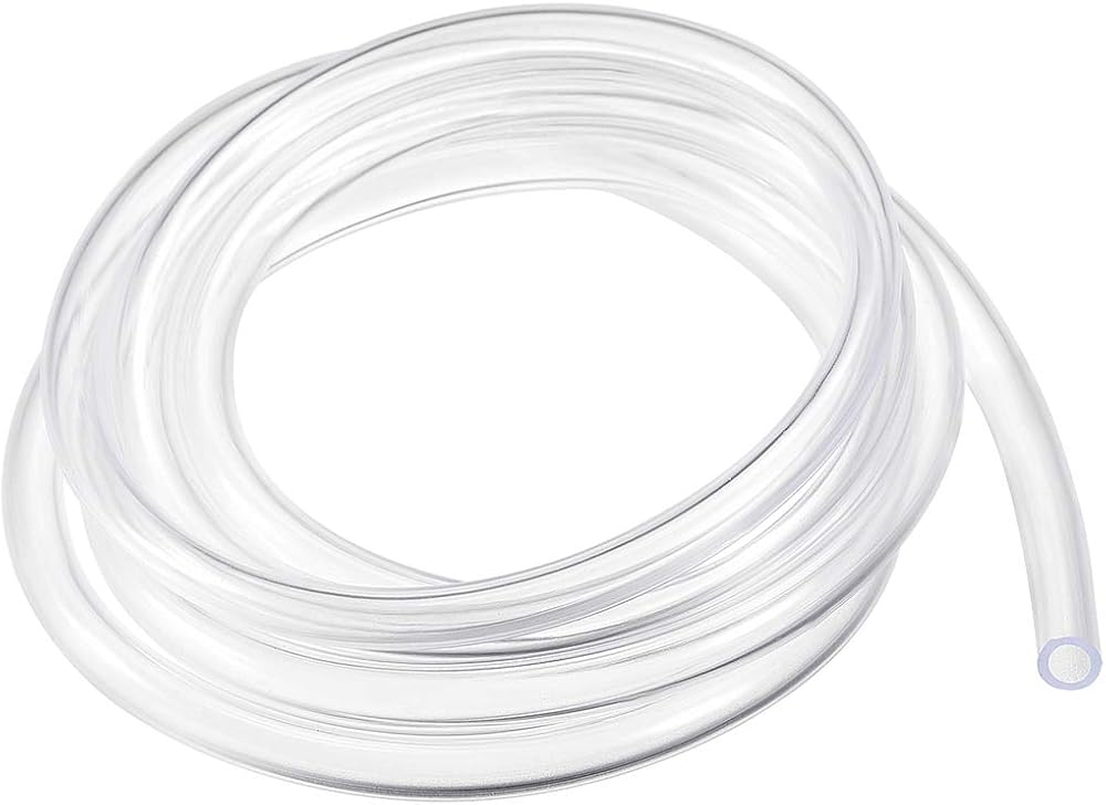 Sourcing Map PVC Hose 5mm ID x 7mm OD Clear Vinyl Tubing 1.5m
