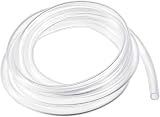 Sourcing Map PVC Hose 5mm ID x 7mm OD Clear Vinyl Tubing 1.5m