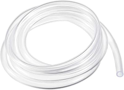 Sourcing Map PVC Hose 5mm ID x 7mm OD Clear Vinyl Tubing 1.5m