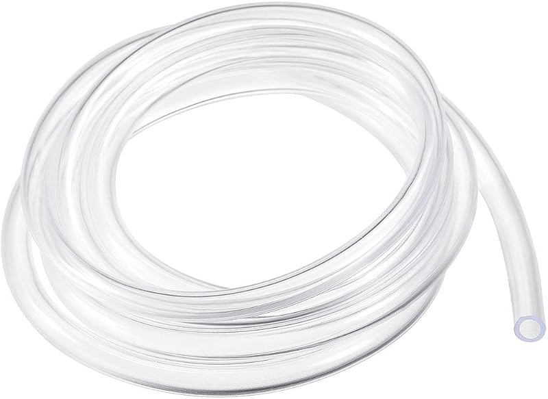 Sourcing Map PVC Hose 5mm ID x 7mm OD Clear Vinyl Tubing 1.5m