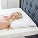 Classic Brands Embrace High-Quality Firm Ventilated Latex Foam Pillow with Velour Cover, Queen