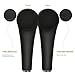 Facial Cleansing Brush Silicone, Face Brush for Men, Powerful Cleansing System, Blackhead Remover Waterproof Face Wash Massager with Holder (black)