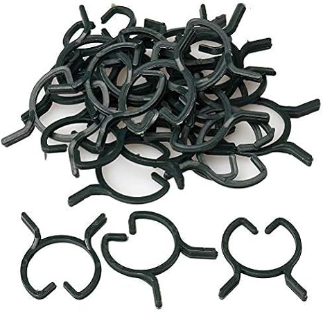 Kuou - 100 Piezas de Pinzas de Sujeción para Plantas, Pinza para ...