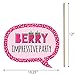 Big Dot of Happiness Funny Tutti Fruity - Frutti Summer Baby Shower or Birthday Party Photo Booth Props Kit - 10 Piece