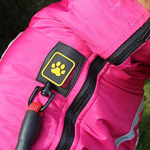 Idepet Waterproof Dog Coat Winter Warm Jacket,Windproof Pet Clothes Dog Jacket Outfit for Small Medium Large Dogs with Harness Hole XL-6XL - Image 5