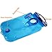 Hydration Bladder Water Reservoir Pack with Tube for 3 Liter Backpack System (Cycling, Climbing, Hiking). Large Opening Easy to Clean, BPA Free(Blue, 2L / 100 Oz)