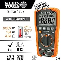 Klein Tools MM600 Multimeter, Digital Auto-Ranging