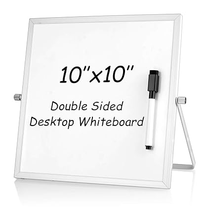S Sienoc Trockenloschen Whiteboard Weisse Tafel Desktop Mini