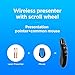 Lefant F8 Wireless Presenter with Red Laser Pointer 2.4GHz Remote USB Presentation Clicker with Scroll Wheel for PPT Keynote Presentation