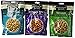 Saffron Road Crunchy Seasoned Chickpeas Snack 3 Flavor Variety Bundle: (1) Wasabi Crunchy Chickpeas (3 Bags Total)