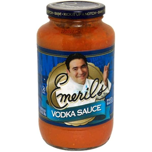Amazon Com Emeril S Pasta Sauce Vodka 25 Ounce Jars Pack Of 6 Italian Sauces Grocery Gourmet Food