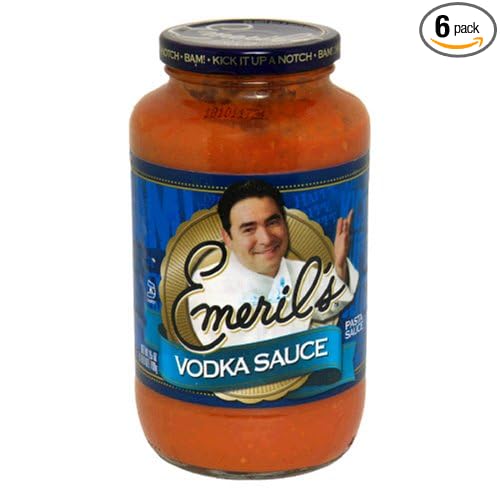 Amazon Com Emeril S Pasta Sauce Vodka 25 Ounce Jars Pack Of 6 Italian Sauces Grocery Gourmet Food
