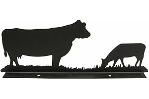 Innovative Fabricators, Inc. Cow Cattle Mailbox Topper