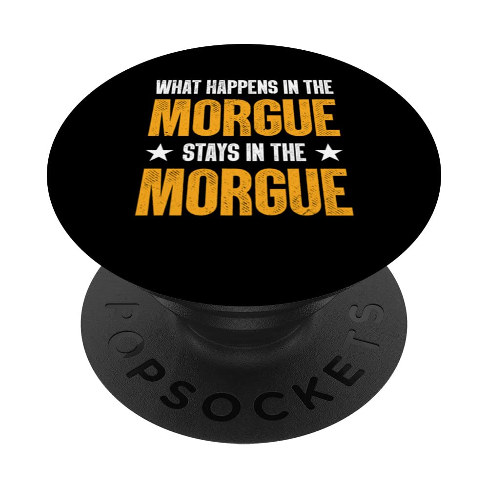 Mortuary Science - Funeral Director Mortuary Owner Embalmer PopSockets Swappable PopGrip