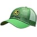 John Deere Classic Logo Mesh Cap-john deere green