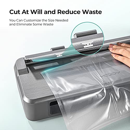 MCJOY Vacuum Sealer Machine, Operation Automatic Food Sealer Machine for Food, Support