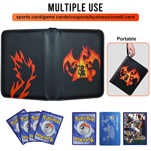 arkeiliy card binder Amazon.com: Trading Card Binder, Premium 9 Pocket Double Sided 540 Pocket  PU Card Collection Binder, Collectible Trading Card Albums for MTG, TCG,  Sport Card, Game Cards (Black) : Toys & Games