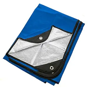 Arcturus All Weather Outdoor Survival Blanket - All Purpose Thermal Reflective - 60 x 82 Blue