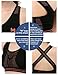 Welcos Women Wirefree Sports Push Up Support Bras Removable Padded Low Back Rose M