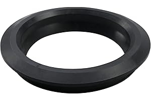 VSTTAR 1 Pack 3" Flexible Rubber Tank Adapter (Bulkhead), Flexible Pipe-to-Tank Seal - Tank Adapter for Sealing