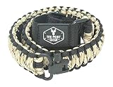 Ten Point Gear Gun Sling Paracord 550 Adjustible w/Swivels (Multiple Color Options) (Black & Tan Camo)